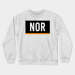 Lando Norris Driver Tag Crewneck Sweatshirt